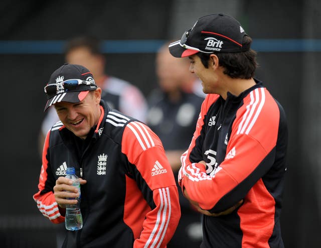 Andy Flower and Alastair Cook