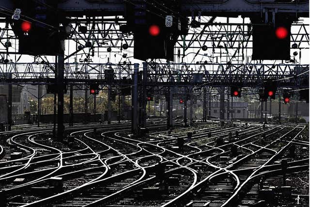 NHS patients have been urged to plan ahead of the rail strikes (PA)