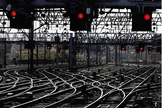 NHS patients have been urged to plan ahead of the rail strikes next week (PA)