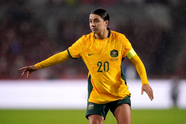 Sam Kerr is set to miss the first two matches