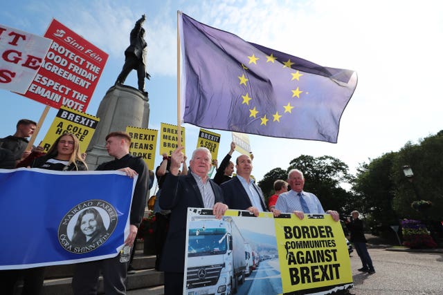 Stormont protesters