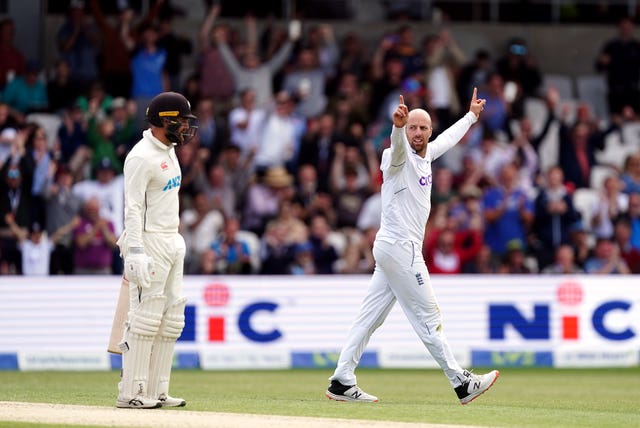 Jack Leach will be at the forefront of England's hopes in India (Mike Egerton/PA)