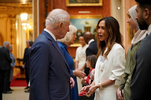 Humanitarian reception at Buckingham Palace