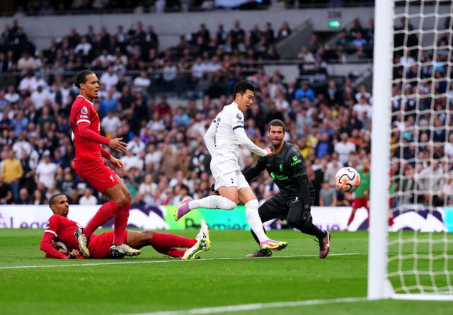 Tottenham Hotspur v Liverpool – Premier League – Tottenham Hotspur Stadium