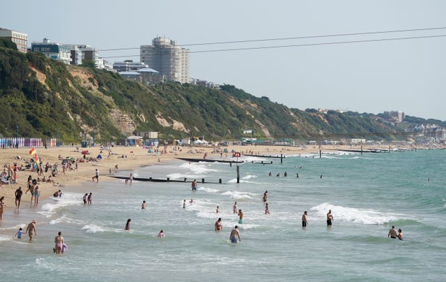 Bournemouth beach