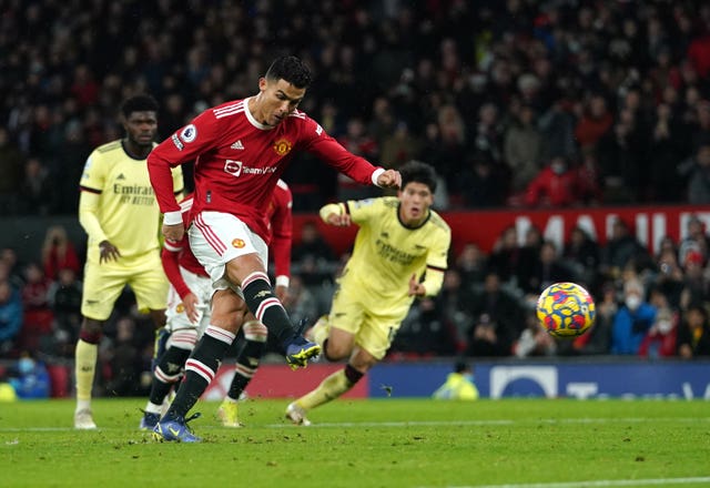 Cristiano Ronaldo netted United''s winner at Old Trafford
