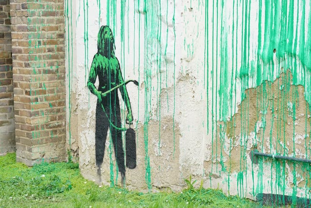 Banksy artwork unveiled