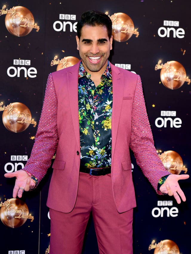 Dr Ranj Singh at the Strictly 2018 launch 