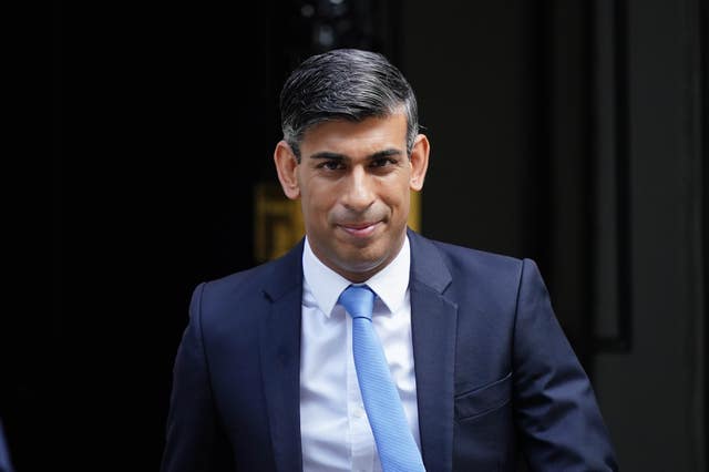 Prime Minister Rishi Sunak