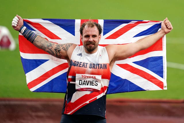 Aled Davies is a three-time Paralympic gold medallist