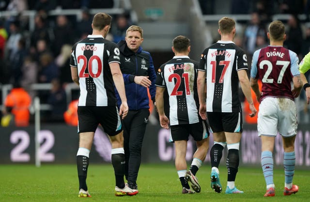 Newcastle head coach Eddie Howe will support his players if they want to educate themselves about human rights issues