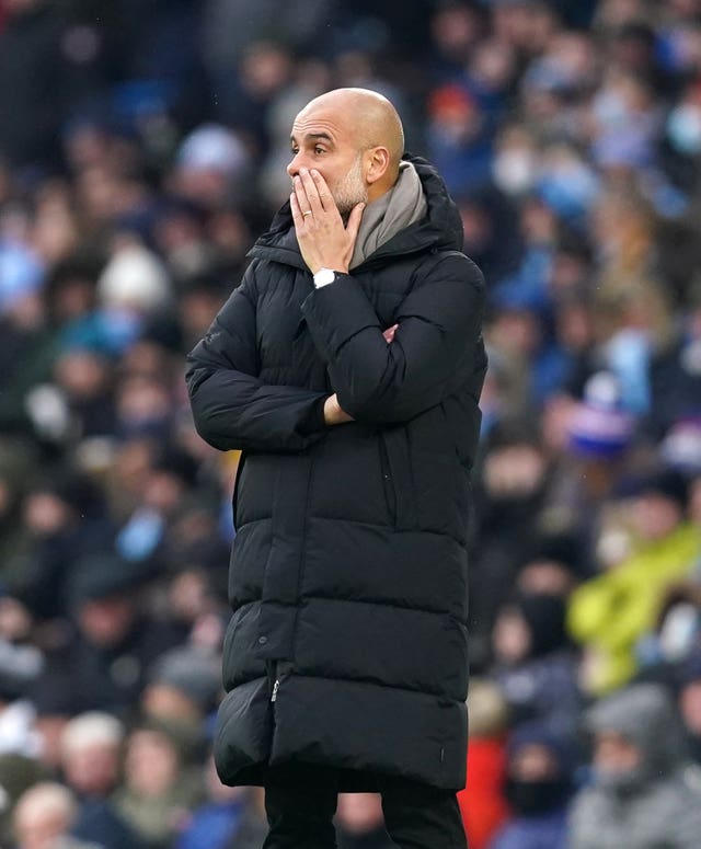 Guardiola has urged players to get their booster jabs