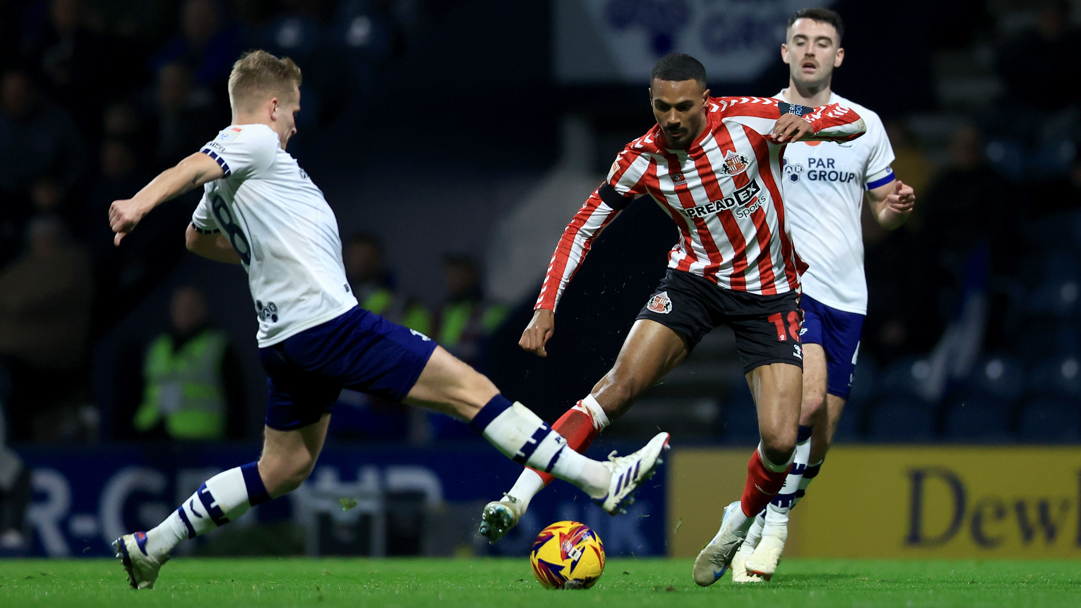 Sunderland were held at Preston (Jess Hornby/PA)