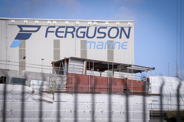 Exterior view of the Ferguson Marine shipyyard