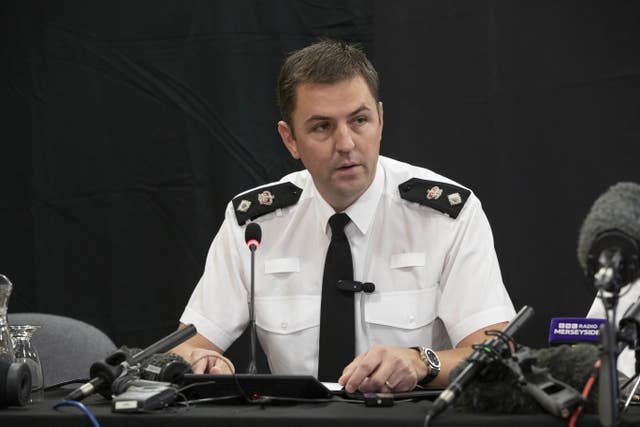 Chief Superintendent Graeme Robson