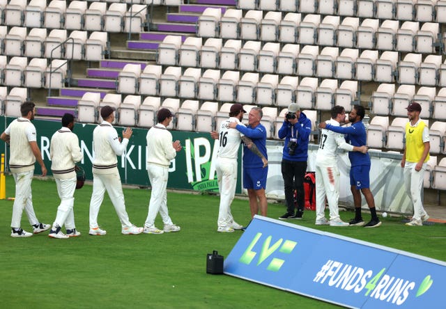 Surrey have claimed back-to-back titles (Steven Paston/PA)