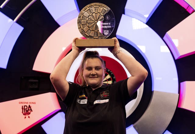 Greaves won the WDF Women's World Championship before switching to the PDC