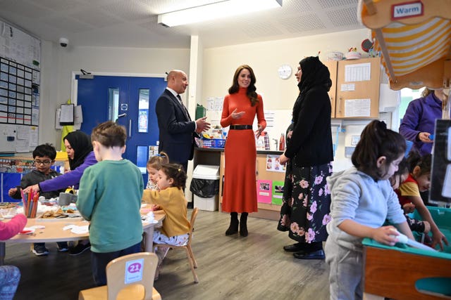 Princess of Wales visits Foxcubs Nursery