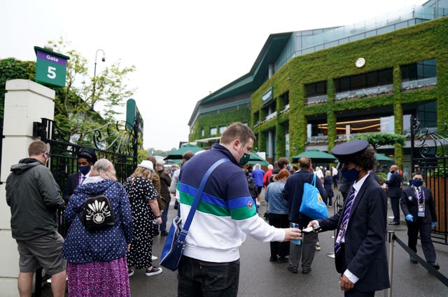 Wimbledon 2021 – Day One – The All England Lawn Tennis and Croquet Club