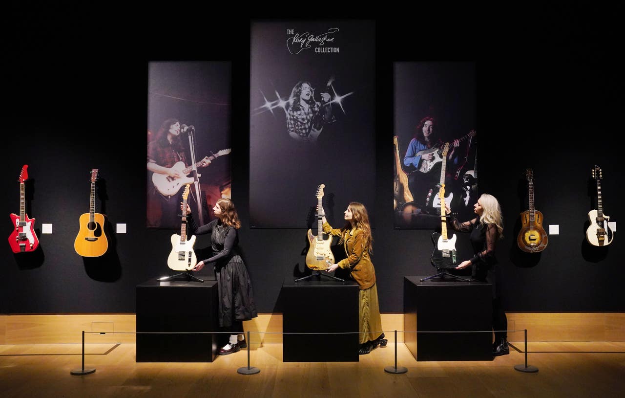 Rory Gallagher’s famous guitar coming home to Ireland after auction