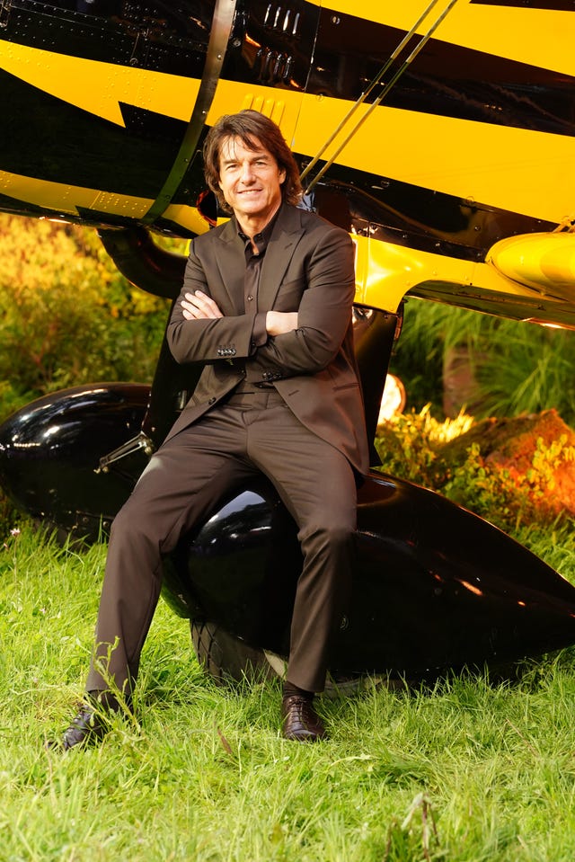 Tom Cruise at the Mission: Impossible - The Final Reckoning global premiere in London