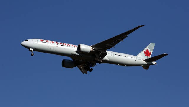 A flight from the UK to Toronto takes between eight and 10 hours