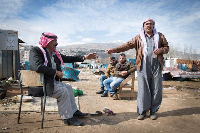 The Qab Elias Informal Settlement in the Bekaa Valley (Stefan Rousseau/PA)