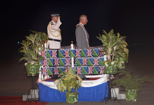 Royal visit to Solomon Islands – Day One