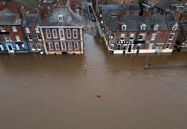 Flooding in York