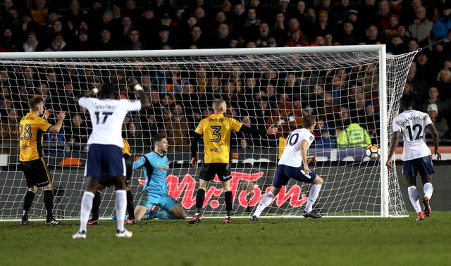 Harry Kane's goal secured a replay for Spurs against Newport 