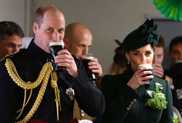 Irish Guards St Patrick’s Day parade