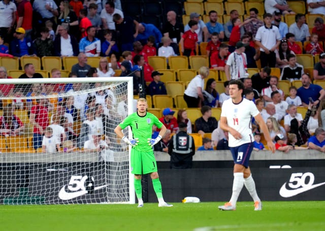 England conceded four goals without scoring at home for the first time ever