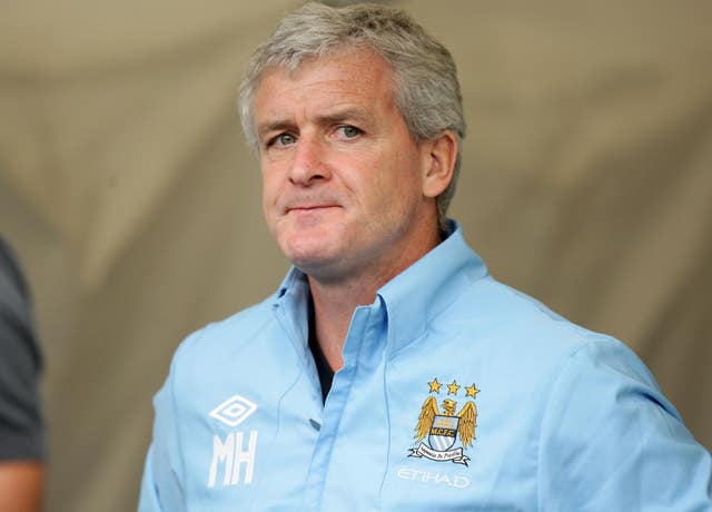 Former Manchester City boss Mark Hughes returns to the Etihad Stadium with Southampton.