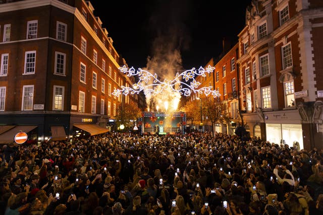 Merry Marylebone Christmas Lights