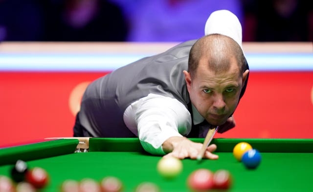 Barry Hawkins was a World Championship finalist in 2012 (John Walton/PA).