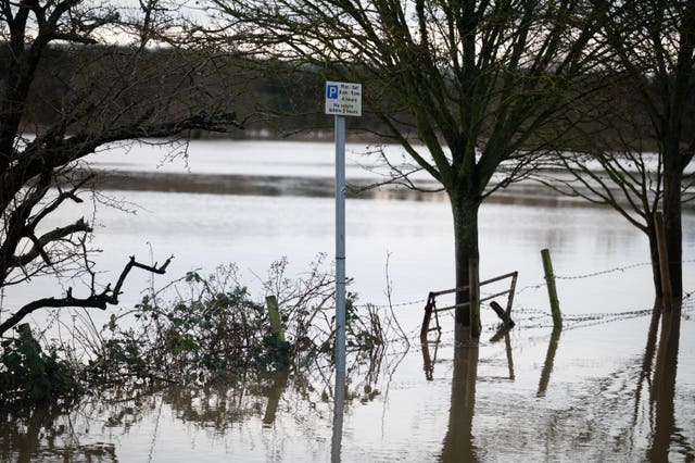 Flooding in Pulborough, West Sussex 