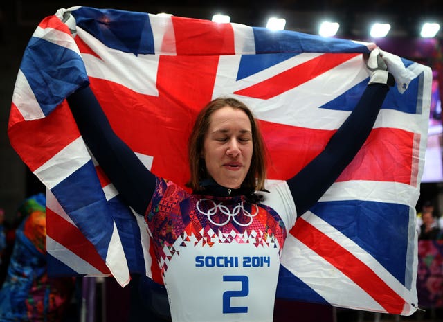 Lizzy Yarnold won skeleton gold at the 2014 Sochi Winter Olympics