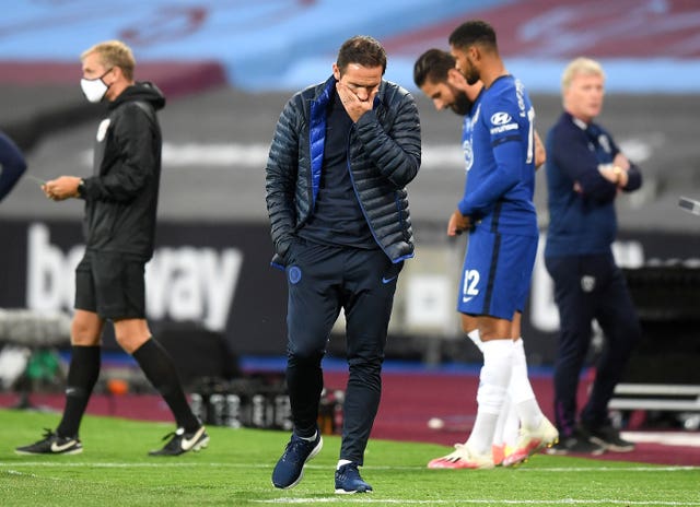 Frank Lampard struggled as Chelsea boss