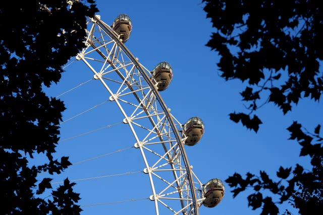 Things have come full circle at the London Eye as visitors return (John Walton/PA)