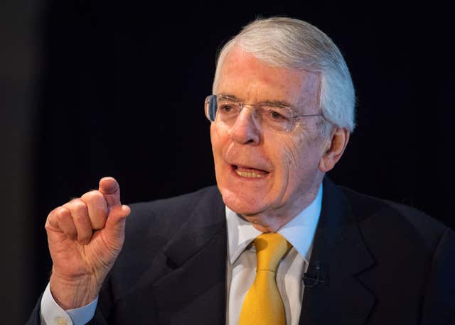 Sir John Major was the last former prime minister to be appointed a knight
