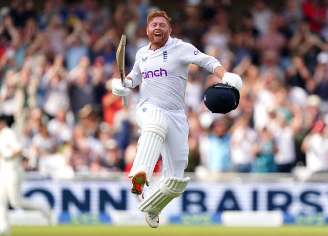 England’s Jonny Bairstow celebrates his century after registering 102 runs from 77 balls during day five of the second Test against New Zealand at Trent Bridge. The Yorkshireman was later named 2022 LV= Insurance Test Player of the Summer, having hit four fabulous hundreds and amassed 681 runs at an average of 75.6. Yet his year ended on a sour note after he missed the T20 World Cup due to suffering a broken leg and dislocated ankle during a freak accident on a golf course