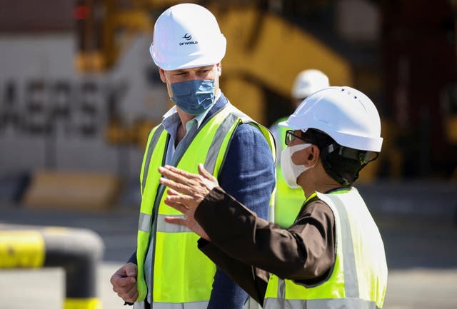 Duke of Cambridge visits UAE
