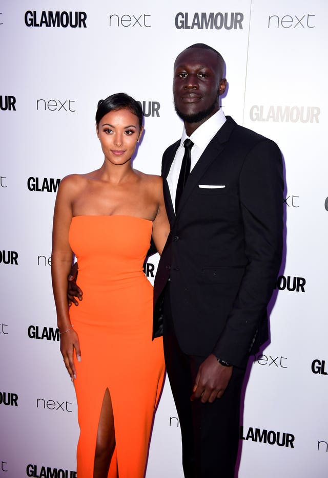 Maya Jama with ex-boyfriend Stormzy 