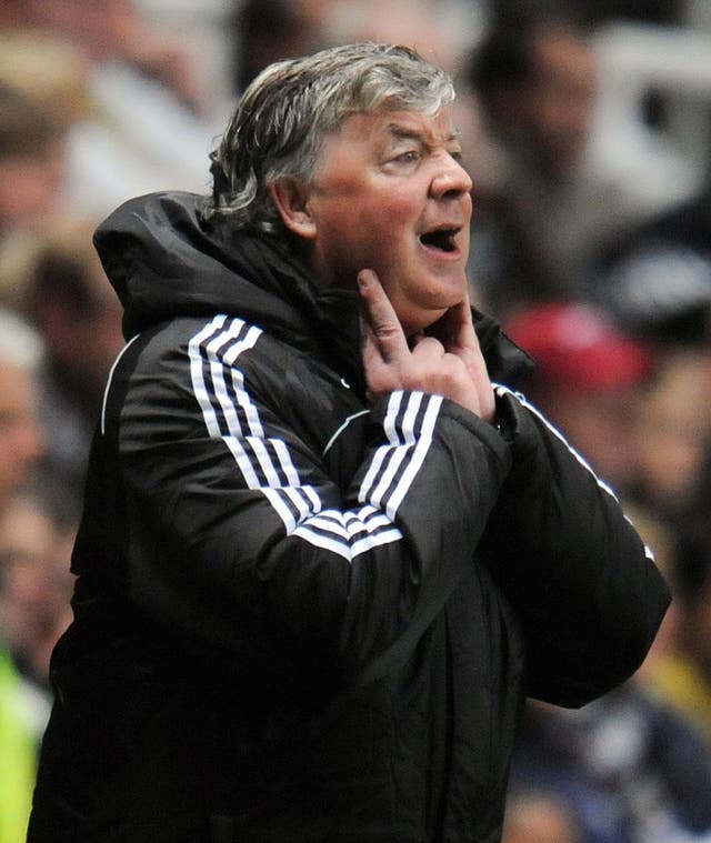 Former Newcastle manager Joe Kinnear