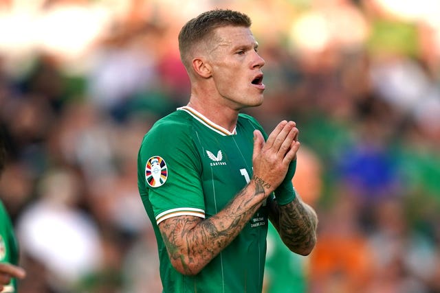 James McClean in action for the Republic of Ireland
