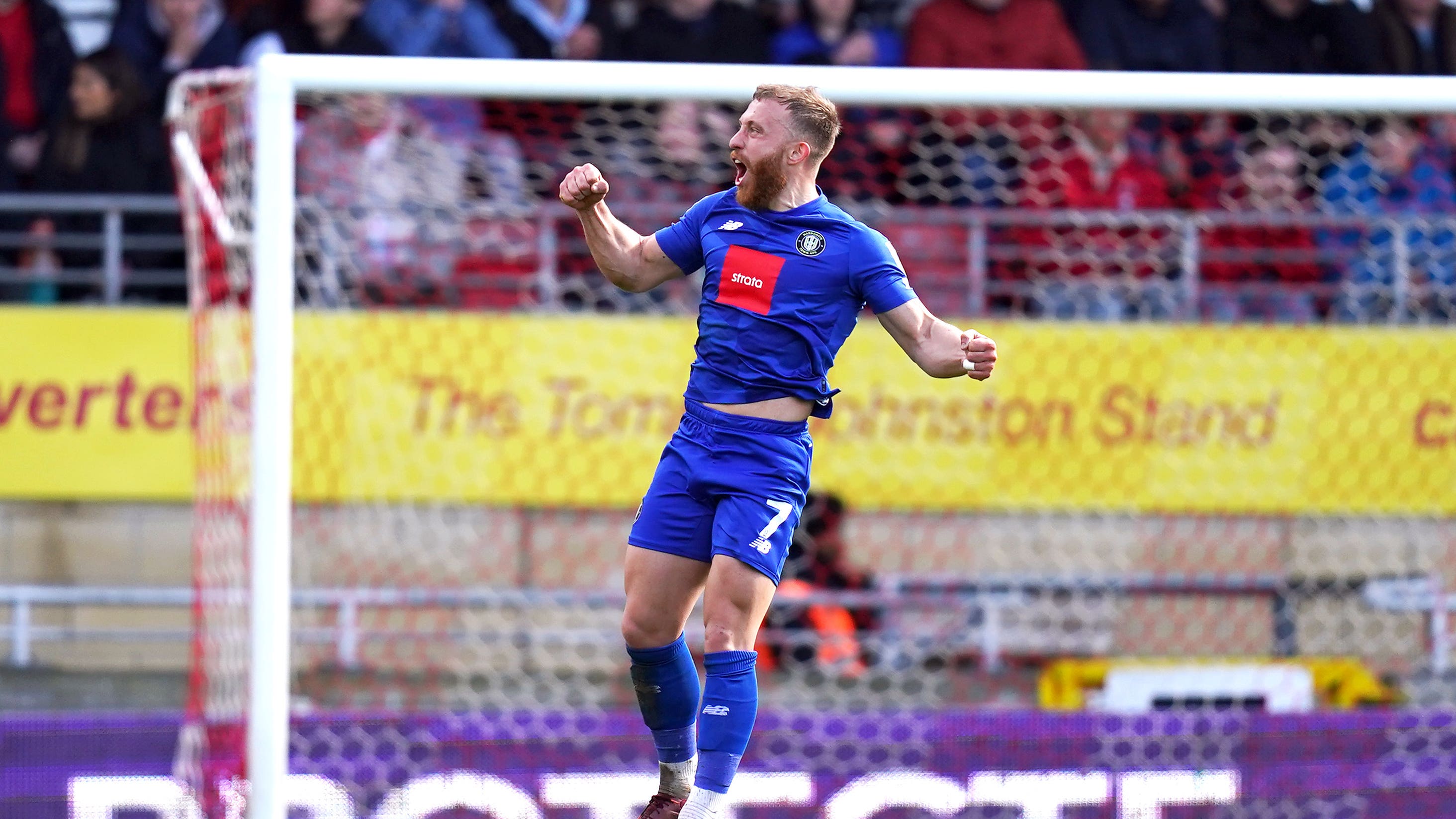 George Thomson earned Harrogate a point (John Walton/PA)