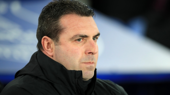 David Unsworth’s Oldham dropped two points late on (Peter Byrne/PA)