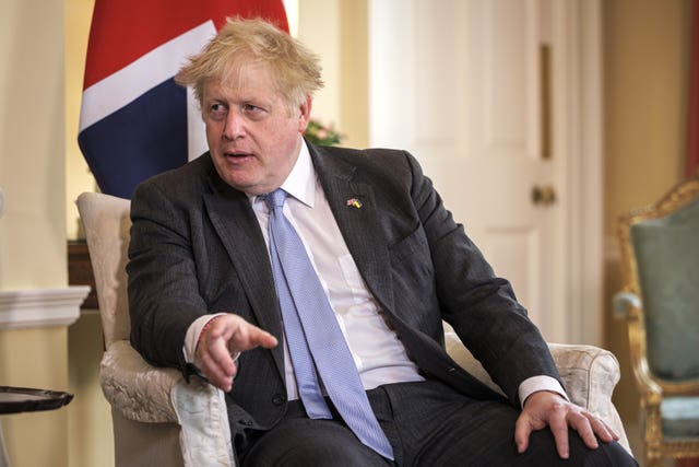 Prime Minister Boris Johnson says people must 