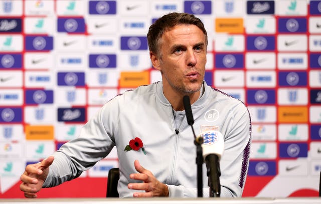 Neville spent three years in charge of the England women's side