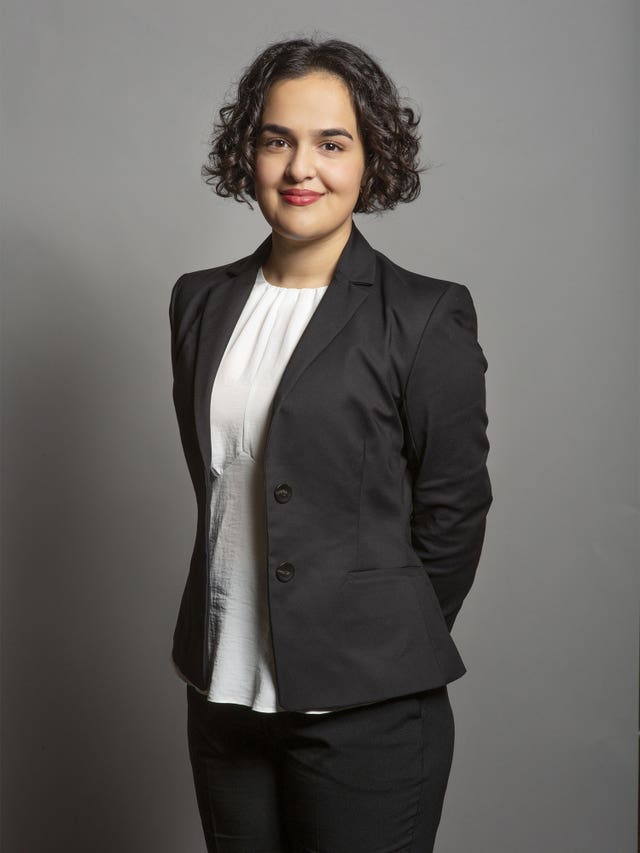 UK Parliament portraits of Nadia Whittome 
